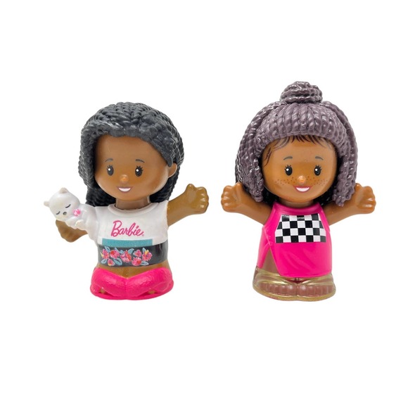 Fisher Price Little People Barbie Replacement‎ Figures Convertible Slumber Party - Picture 1 of 5